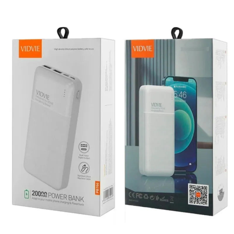 BATERIA PORTATIL POWERBANK 20000mAh""